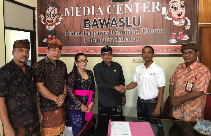 BAWASLU TABANAN RAKOR DENGAN PANWASCAM SE KABUPATEN TABANAN