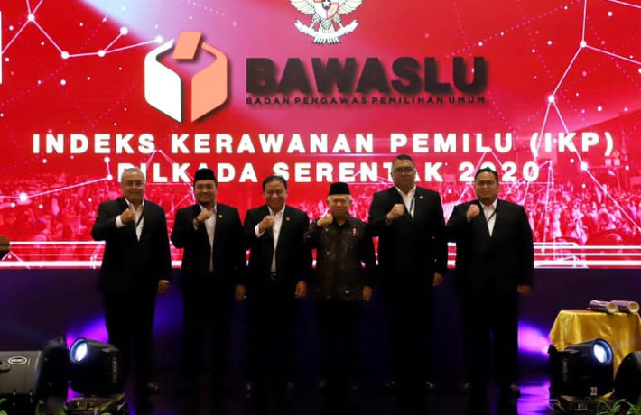 Badan Pengawas Pemilihan Umum Republik Indonesia (Bawaslu) meluncurkan Indeks Kerawanan Pemilu (IKP)