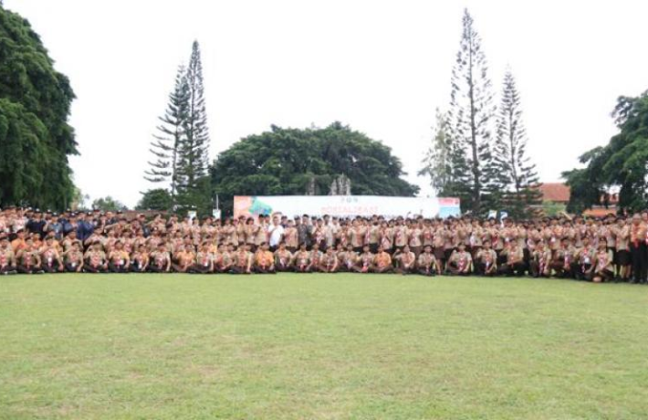 Bawaslu Bali Gelar Perkemahan Bhakti Pemilu di Bumi Perkemahan TPB Margarana