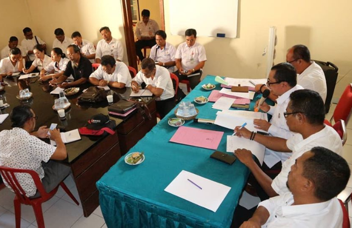 -Badan Pengawas Pemilihan Umum (Bawaslu) Kabupaten Tabanan melaksanakan Rapat bersama Ketua, Kepala 