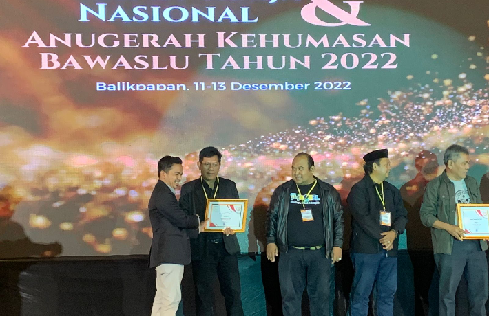 Bawaslu Tabanan Raih Anugerah Dua Penghargaan