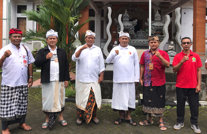 Kunjungi Jajaran Panwaslu Kecamatan Kerambitan, Narta Ingatkan Kerja Gotong Royong