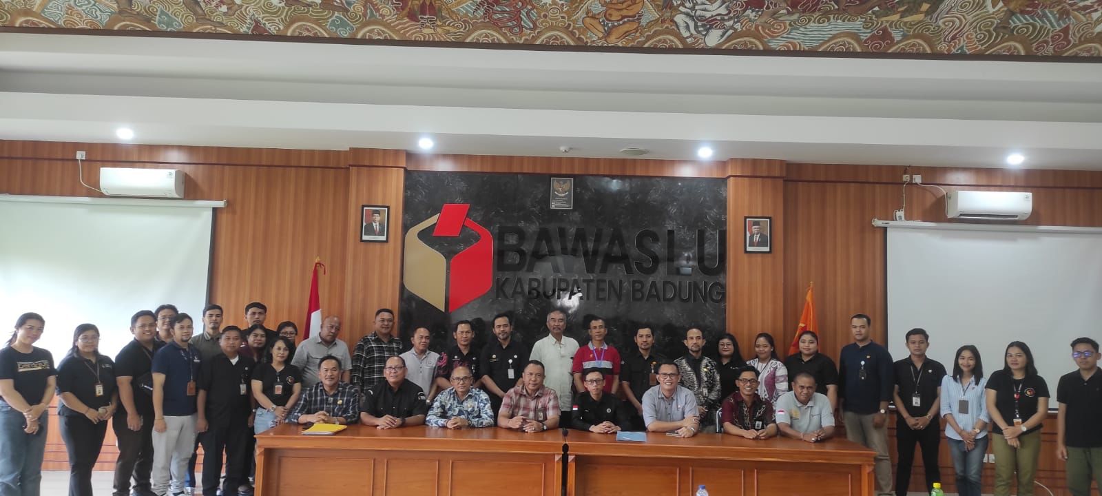 Bawaslu Tabanan mengikuti Rapat Pencermatan Dana Hibah 2024