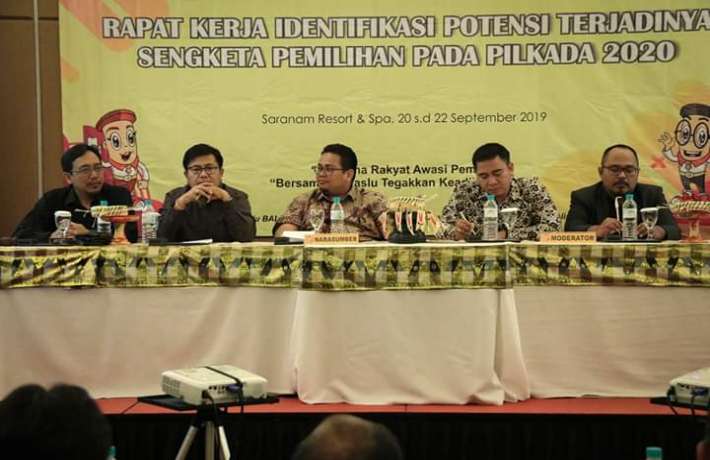 Rapat Evaluasi Penyelesaian Sengketa Proses Pemilu 2019