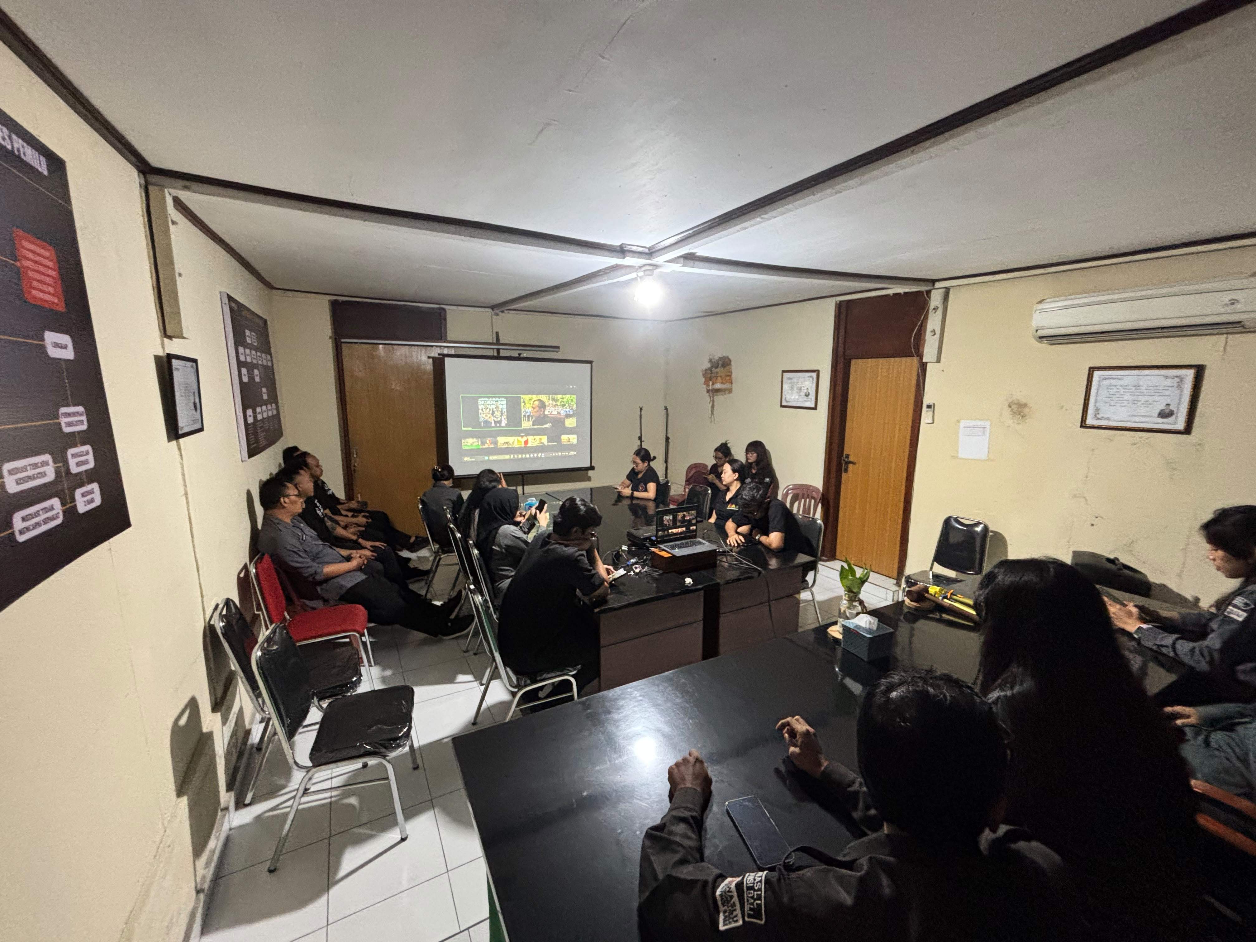 Bawaslu Tabanan Ikuti Rapat Pembinaan Tingkat Nasional dan Provinsi (22/6/2026).