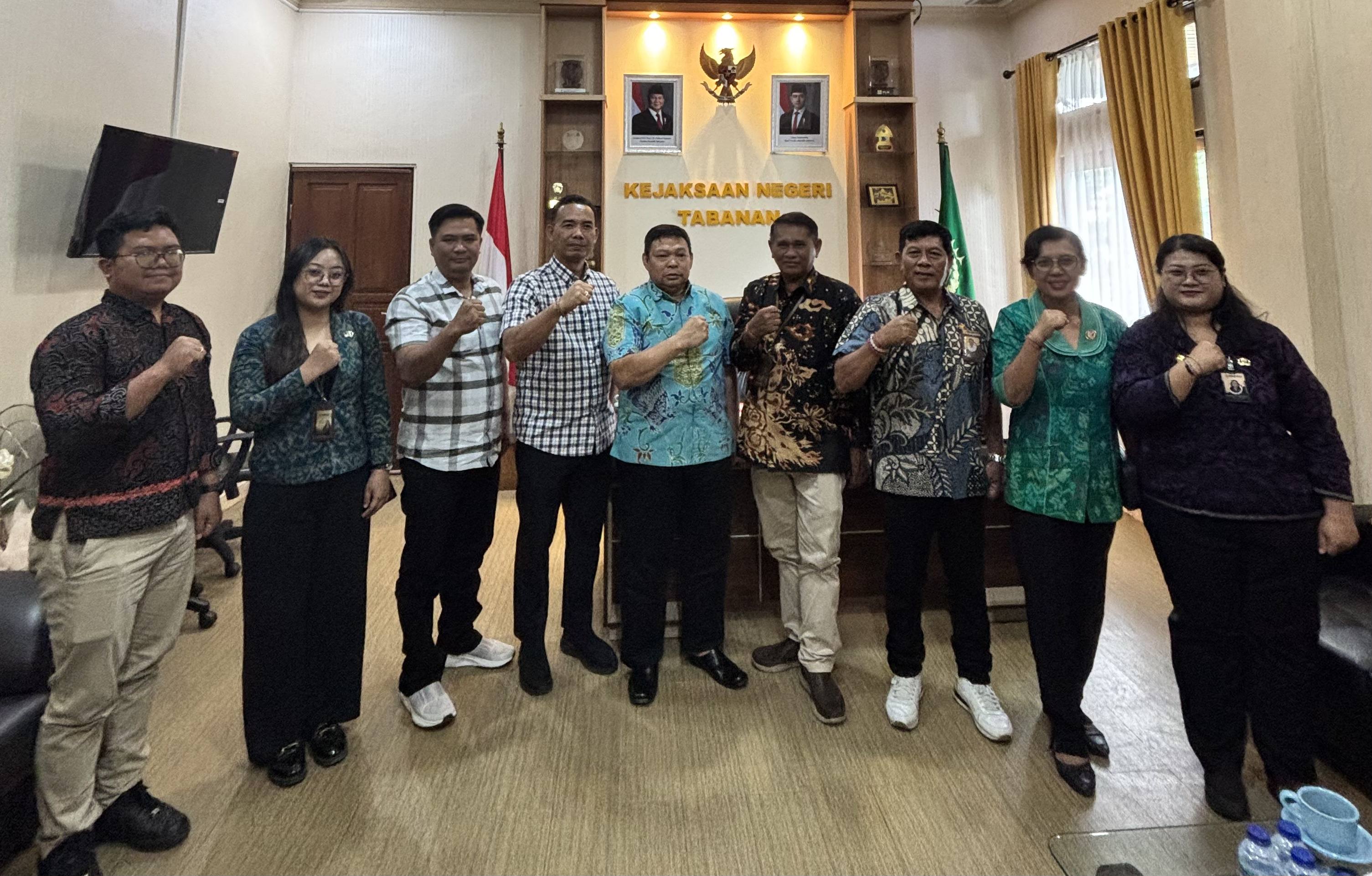 Audiensi dengan Kejaksaan Negeri Tabanan, Jumat (10/7/2026)