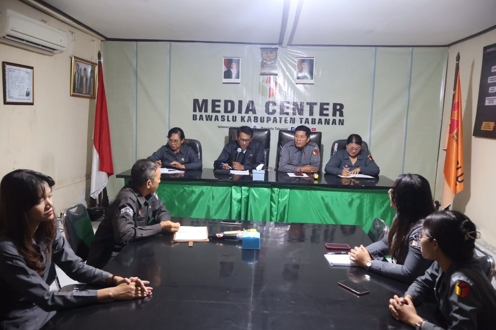 Rangkaian kegiatan Bawaslu Kabupaten Tabanan, Senin (20/7/2026).