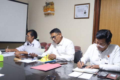 Rapat Pleno Rutin Bawaslu Kabupaten Tabanan (3/6/2026).