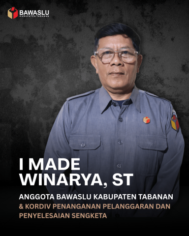 I Made Winarya, ST