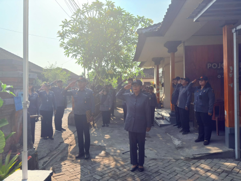 Apel Pagi Bawaslu Kabupaten Tabanan pada Senin (19/10/2026).