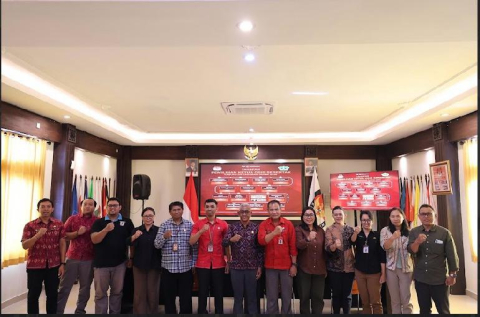 Rapat Finalisasi Persiapan Pemilihan Ketua dan Wakil Ketua OSIS Serentak Tahun 2026, Selasa (20/10/2026).