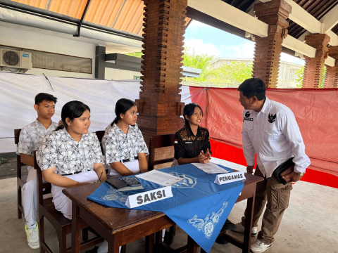 Pemantauan Pelaksaan Pemilos Serentak, Rabu (21/10/2026).