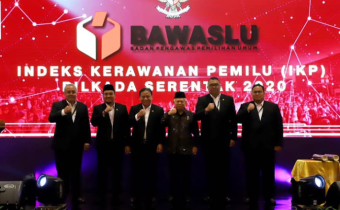 Badan Pengawas Pemilihan Umum Republik Indonesia (Bawaslu) meluncurkan Indeks Kerawanan Pemilu (IKP)