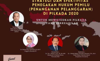 Bawaslu Tabanan mengikuti Webinar Nasional 