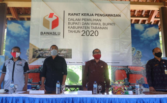 Bawaslu Tabanan melakukan kegiatan Bimtek Pengawasan 