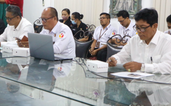 Bawaslu Tabanan Hadiri Rapat Sharing Pendanaan Pilkada Tahun 2024