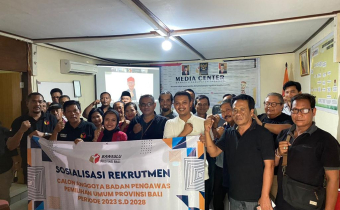 Berikan Sosialisasi Pendaftaran Bakal Calon Bawaslu Provinsi, Jeirry Harap Peran Serta Perempuan Ikut Berpartisipasi