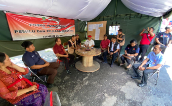 Sentra Gakkumdu Tabanan mengunjungi Kesbangpol dan Disdukcapil Tabanan