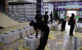 Bawaslu Tabanan Melaksanakan Pengawasan Logistik Pemilu.