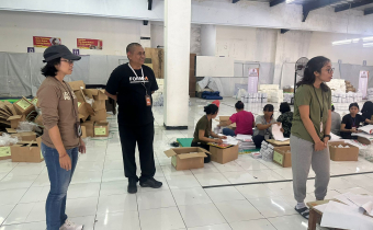 Pengawasan Logistik oleh Bawaslu Kabupten Tabanan