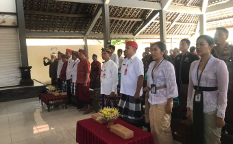 Bawaslu Tabanan menghadiri Sosialisasi Pemilihan Umum oleh KPU Tabanan