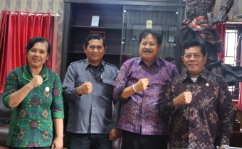 Strategi Pencegahan Melalui  Sinergitas, Bawaslu Kabupaten Tabanan sambangi  Ketua DPRD Kabupaten Tabanan dalam Pemilihan Serentak Tahun 2024 di Kabupaten Tabanan