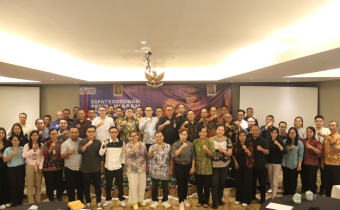 Menghadiri Rakor Pengawasan Logistik, Bawaslu Kabupten Tabanan bersama Bawaslu Kabupten se-Bali 