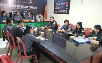 Bawaslu Kabupaten Tabanan menerima Supervisi persiapan PHPU dari Bawaslu Bali