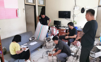 Bawaslu Tabanan mendistribusikan Rompi Penanda PTPS