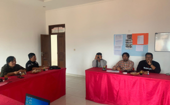 Pasca Penetapan DPS, Bawaslu Tabanan Supervisi Jajaran Panwas Kecamatan Pupuan Terkait dengan Hasil Verfak Data Screening DPS