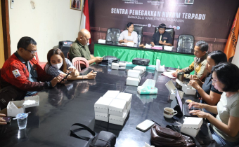 Wujudkan Keterbukaan Informasi Publik, Bawaslu Kabupaten Tabanan Sampaikan Hasil Pengawasan Coklit