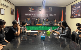 Rangkaian kegiatan apel rutin, rapat pleno, serta rapat koordinasi dan evaluasi pada Senin (15/6/2026).