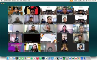 Rapat Rutin Sekretariat Se-Bali pada Senin (8/6/2026).