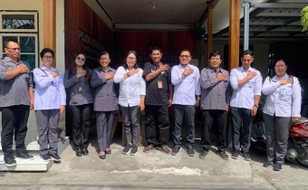 Koordinasi Bawaslu dan KPU Tabanan (22/6/2026).