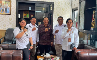 Bawaslu Tabanan audiensi bersama Kantor DPRD Kabupaten Tabanan, (8/7/2026).